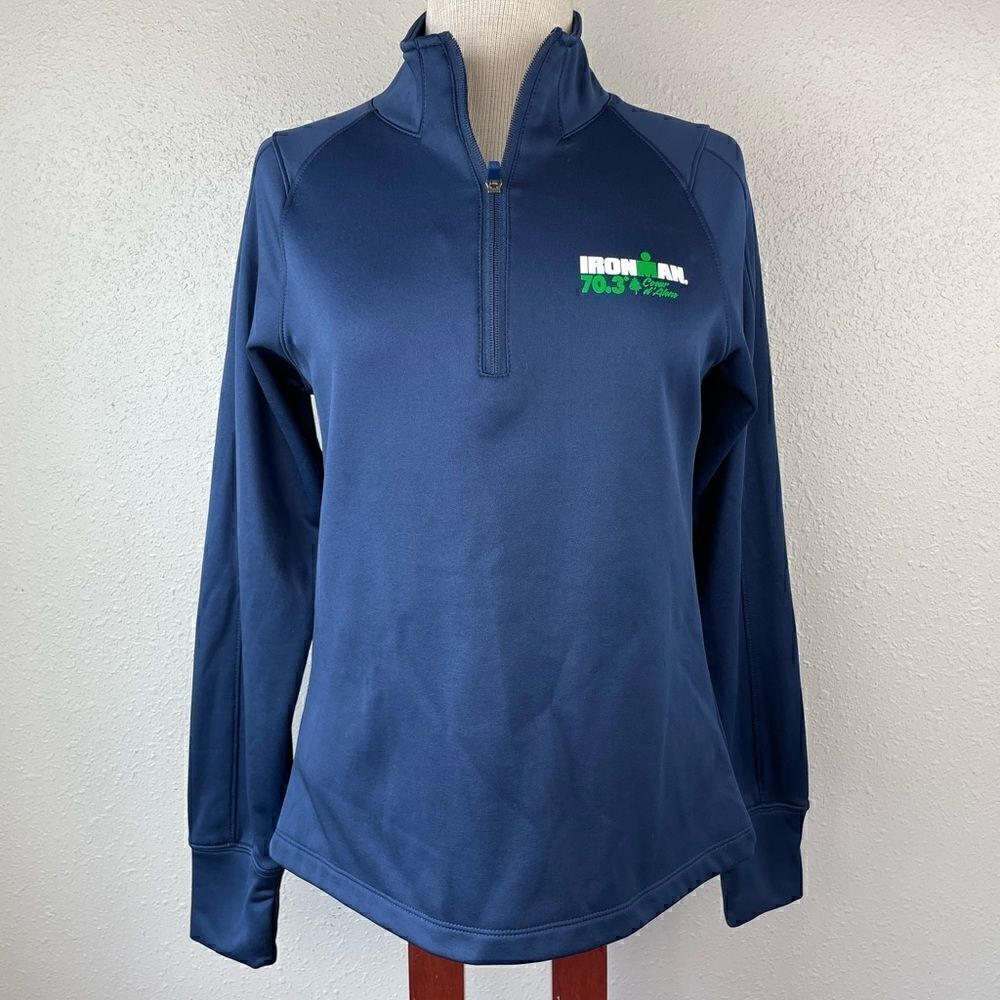 Zorrel Quarter Zip Ironman Pullover Size S EUC